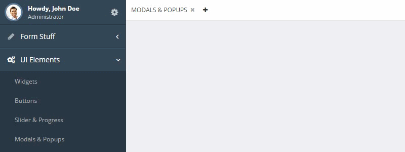 Gemini - Responsive Bootstrap Admin Template