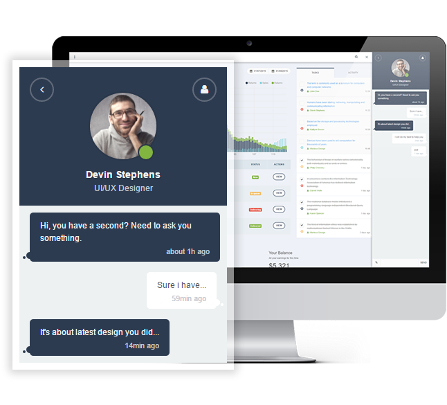 Intuitive - Bootstrap Admin Dashboard Template