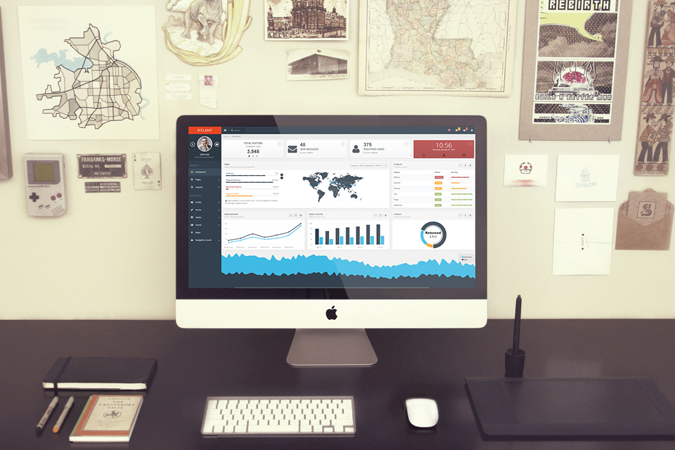 Atlant - Bootstrap Admin Template