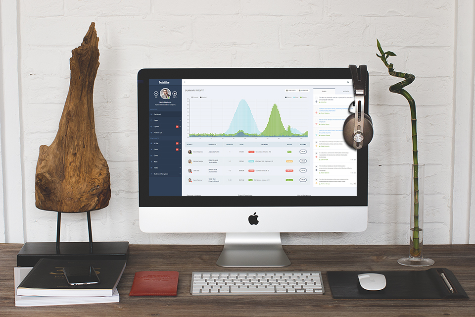 Intuitive - Bootstrap Admin Dashboard Template